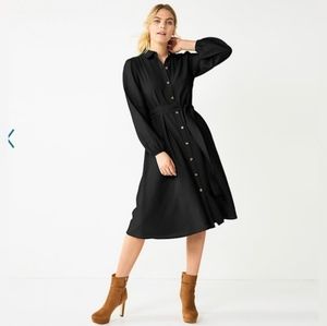 Nine West Midi Shirt Dress XL